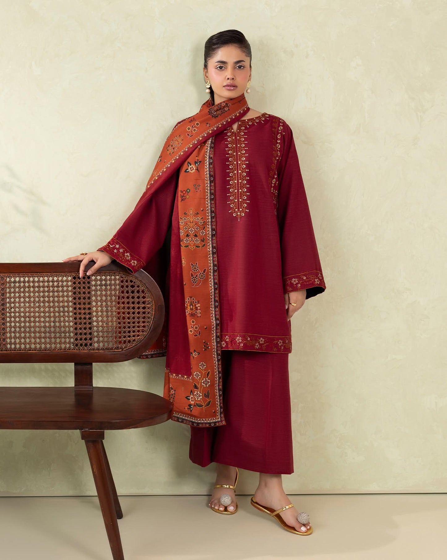 Winter collection  🧶3pc collection   Brand -      MOTIFZ  Code -      AS- 39