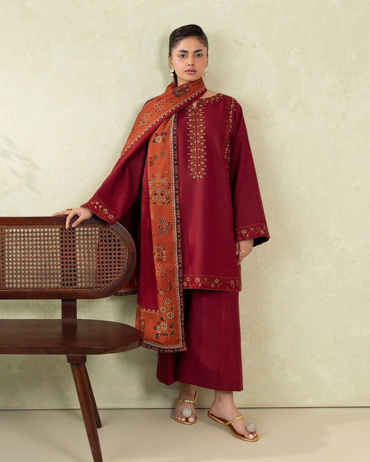 Winter collection  🧶3pc collection   Brand -      MOTIFZ  Code -      AS- 39