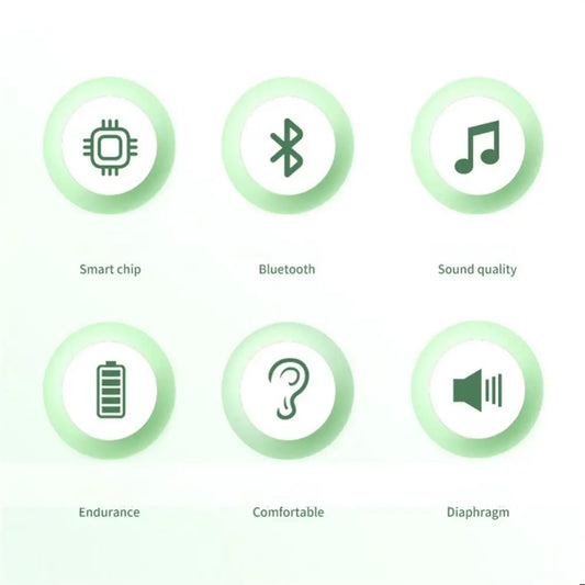 RYRA TWS Bluetooth 5.1 Earphones With Charging Box Wireless Headphone Stereo Sports Transparent Digital Display Earbuds Headsets