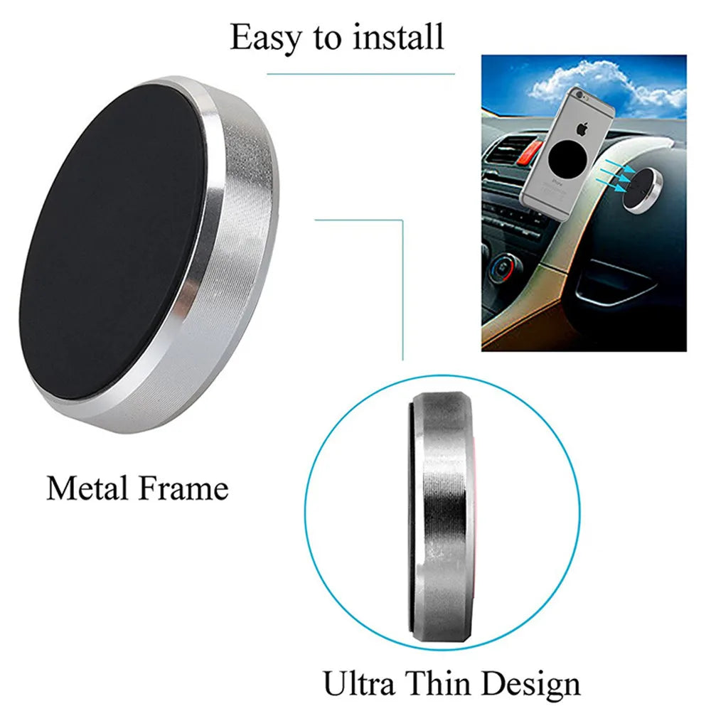 Magnetic Car Phone Holder Universal Car Phone Stand for iPhone Xiaomi Huawei Samsung Dashboard Wall Mounted Car Magnet Sticker